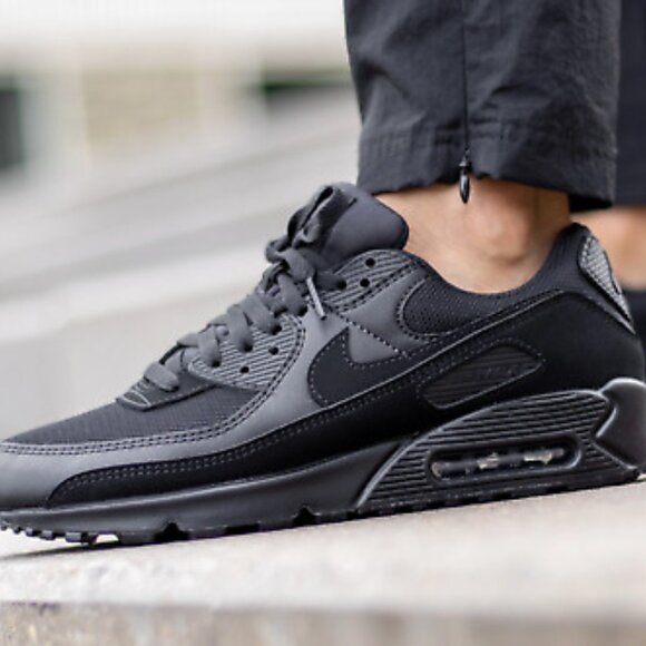 Nike Other - Nike Air Max 90 Men’s Shoe – Size 12 | All-Black Streetwear Essential Matrix